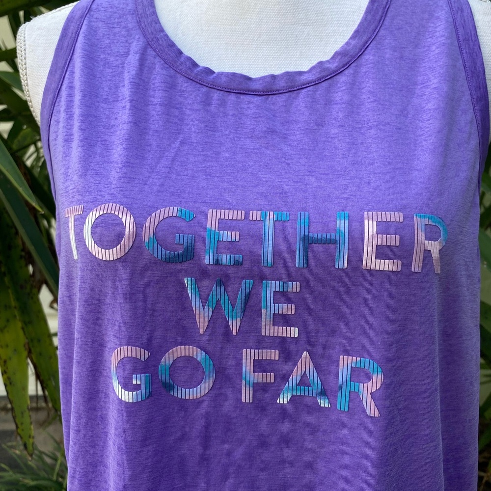 Peloton Purple Workout Tank